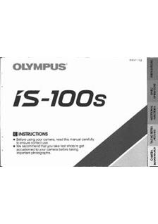 Olympus IS 100 s manual. Camera Instructions.